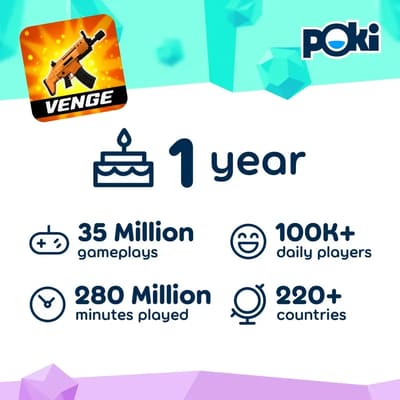 Venge.io 1 year anniversary at GameHub